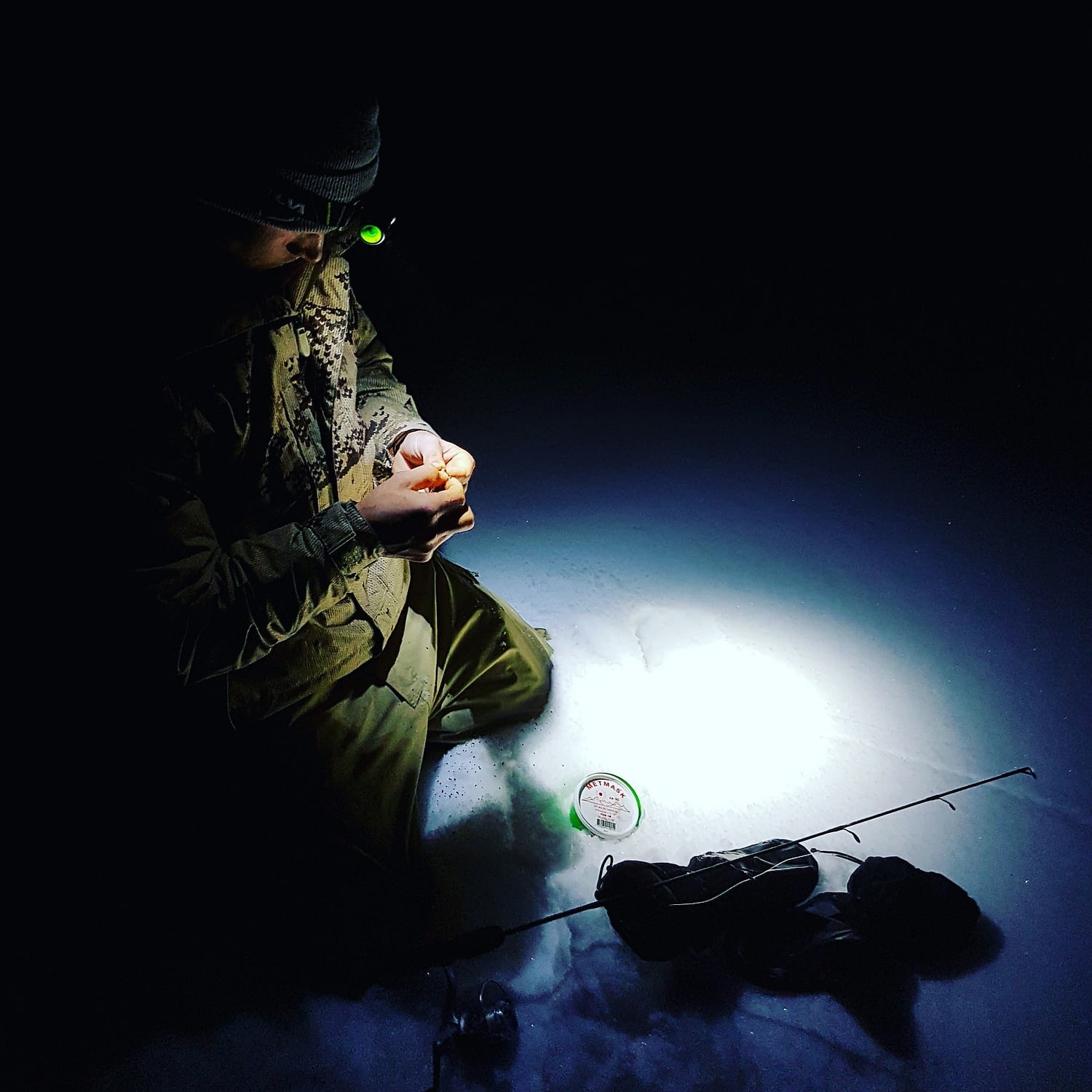 Ice fishing